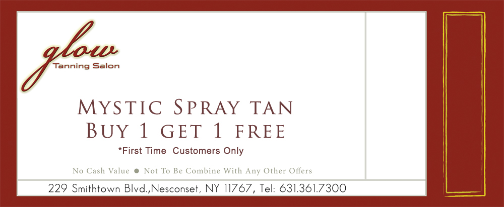 Glow Tanning Salon Specials - Buy 3 Tans Get 1 Free
